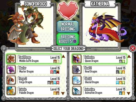 dragon city breeding times|Breeding/Overview .